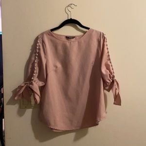 Pink blouse